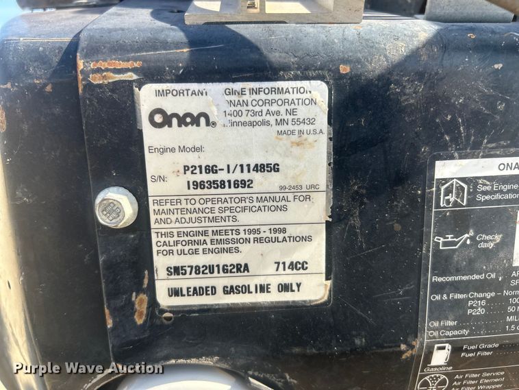 image for item EX5517 Miller Bobcat 225G welder/generator