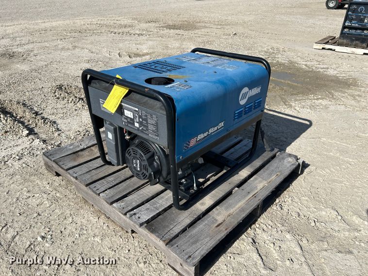 image for item EX5518 2011 Miller Blue Star DX welder/generator