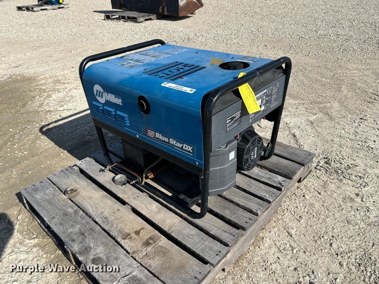 image for item EX5518 2011 Miller Blue Star DX welder/generator