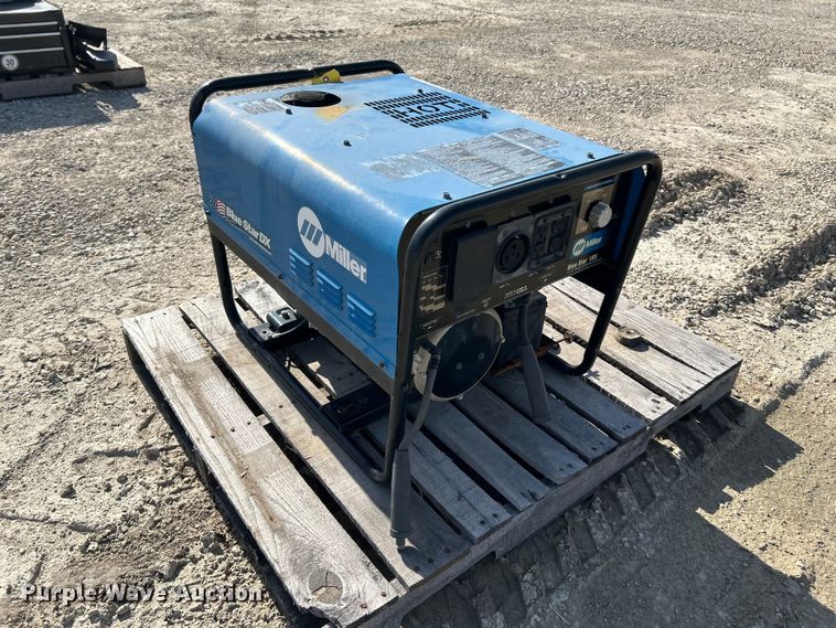 image for item EX5518 2011 Miller Blue Star DX welder/generator