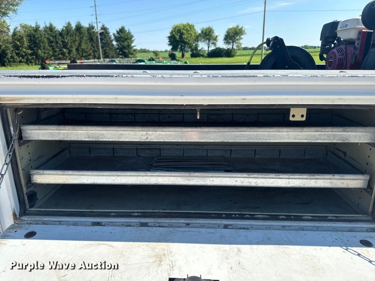 image for item FB5720 2013 Ford F250 Super Duty Crew Cab utility bed pickup truck