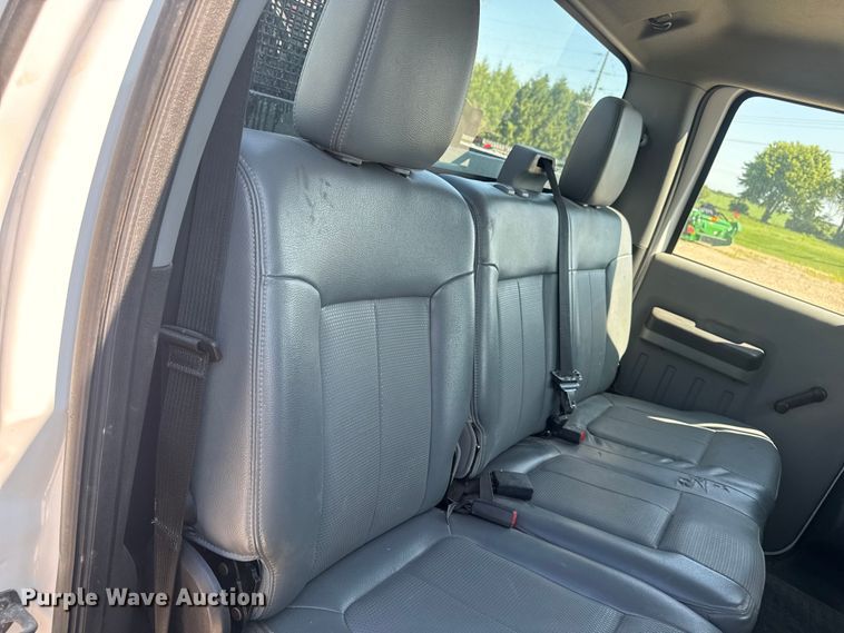 image for item FB5720 2013 Ford F250 Super Duty Crew Cab utility bed pickup truck