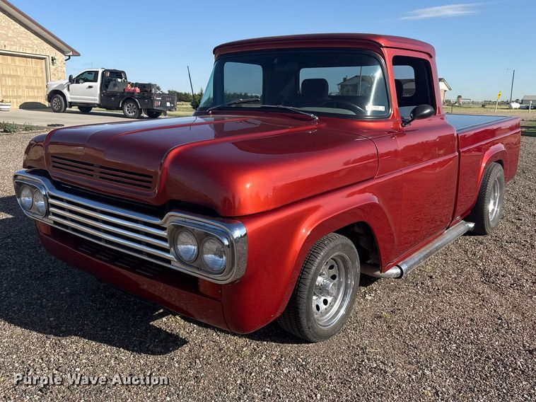 image for item FB6748 1960 Ford F100 pickup truck