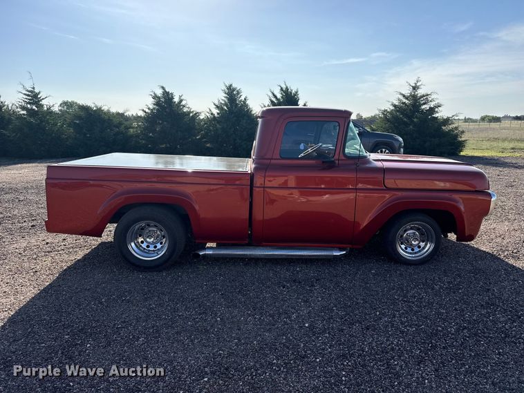 image for item FB6748 1960 Ford F100 pickup truck