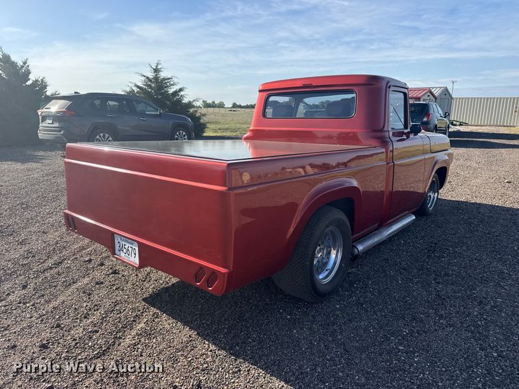 image for item FB6748 1960 Ford F100 pickup truck