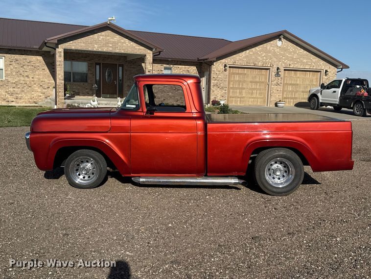 image for item FB6748 1960 Ford F100 pickup truck