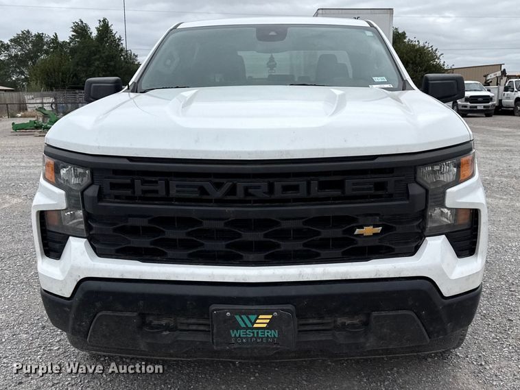 image for item FB6782 2022 Chevrolet Silverado 1500 Crew Cab pickup truck