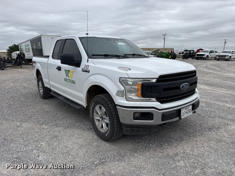 image for item FB6785 2019 Ford F150 Ext. Cab pickup truck
