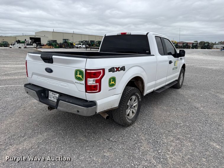image for item FB6785 2019 Ford F150 Ext. Cab pickup truck
