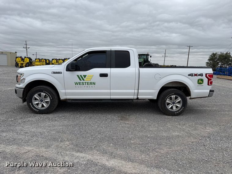 image for item FB6785 2019 Ford F150 Ext. Cab pickup truck