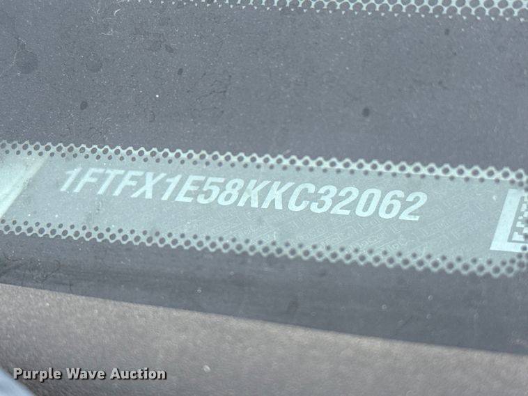 image for item FB6785 2019 Ford F150 Ext. Cab pickup truck