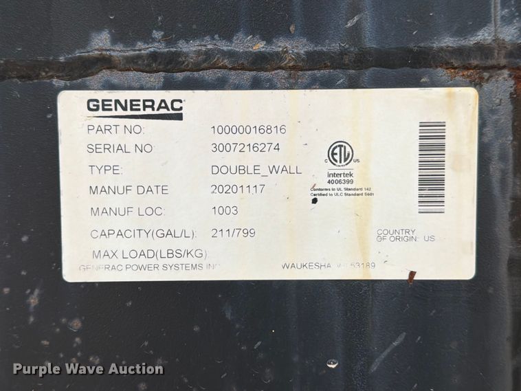 image for item FB8214 Generac 10000016816 generator