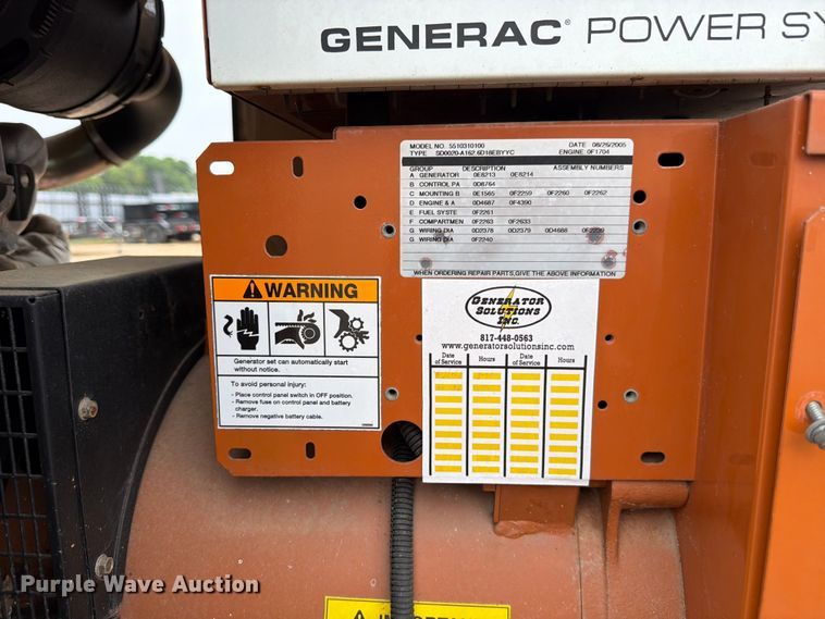 image for item FB8215 Generac 5510310100 generator