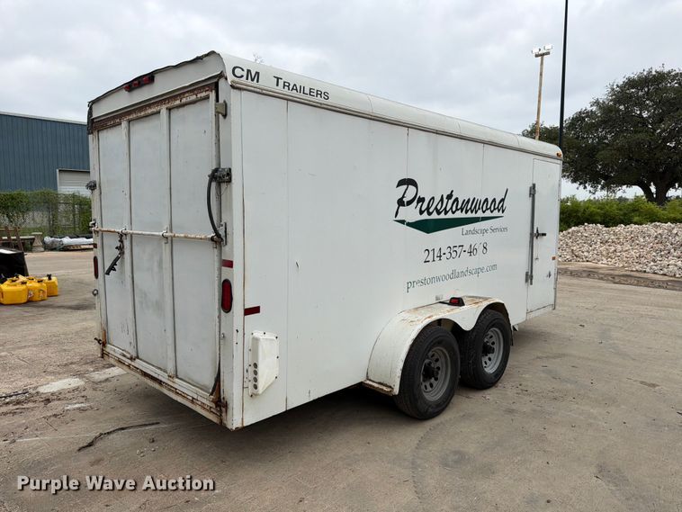 image for item FB8217 2003 CM Trailers enclosed cargo trailer