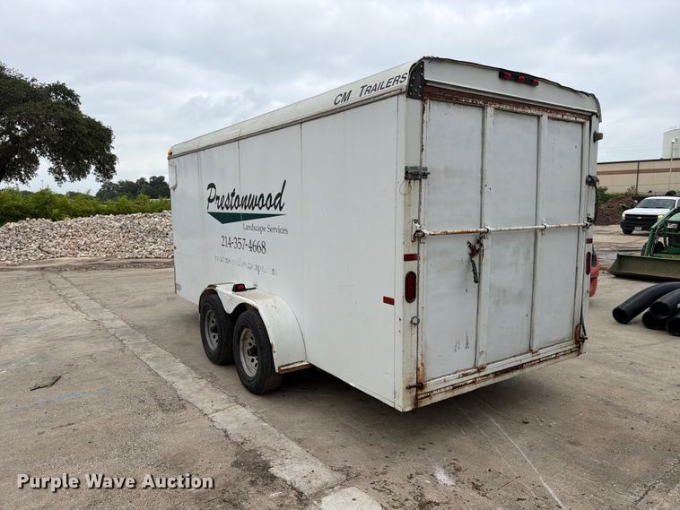 image for item FB8217 2003 CM Trailers enclosed cargo trailer