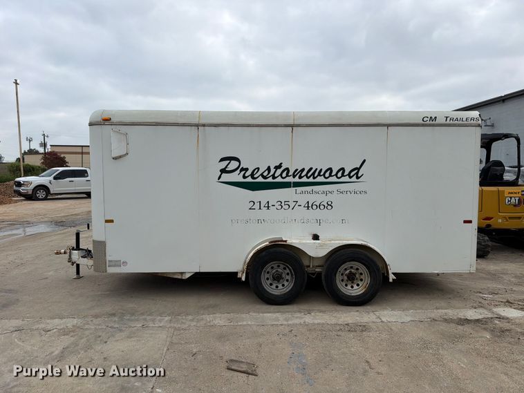image for item FB8217 2003 CM Trailers enclosed cargo trailer