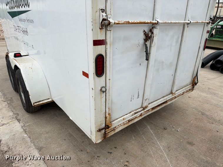 image for item FB8217 2003 CM Trailers enclosed cargo trailer