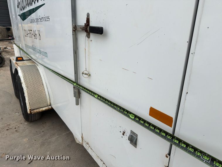 image for item FB8217 2003 CM Trailers enclosed cargo trailer