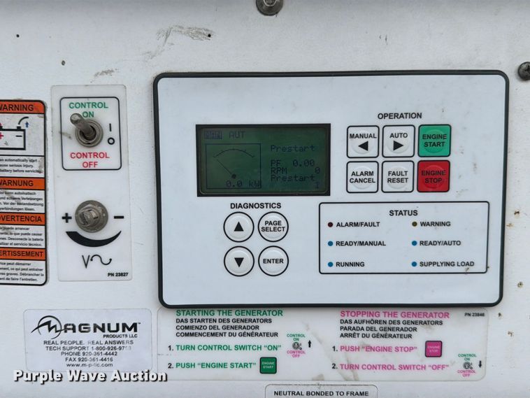 image for item FB8230 2011 Magnum Products MMG35 generator
