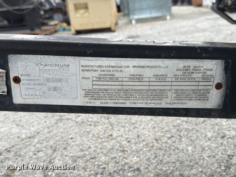 image for item FB8230 2011 Magnum Products MMG35 generator