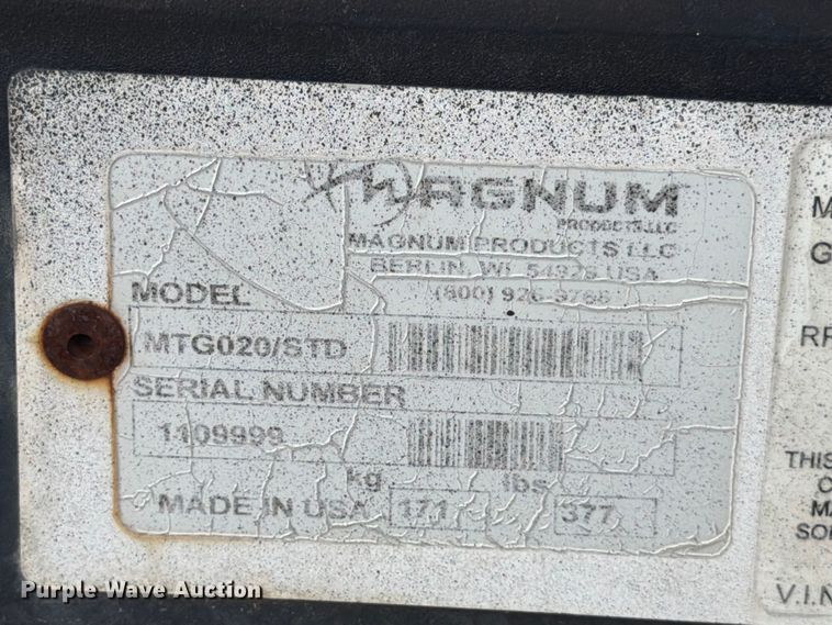 image for item FB8230 2011 Magnum Products MMG35 generator