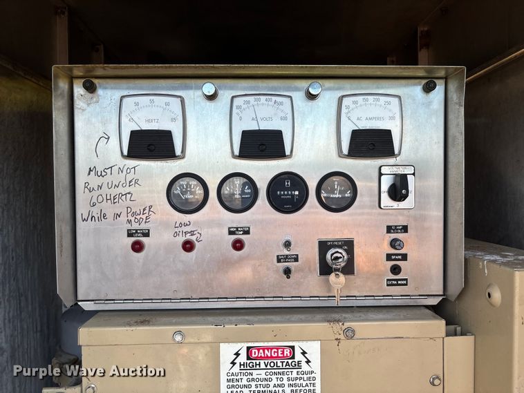image for item FC1631 Martin Machinery MJD-100-3 generator