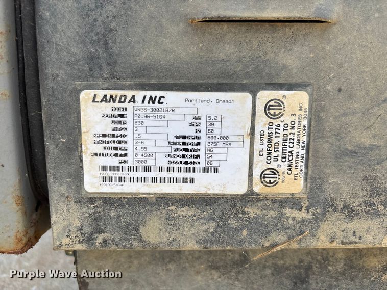 image for item FC1635 Landa VNG6-300218/R pressure washer