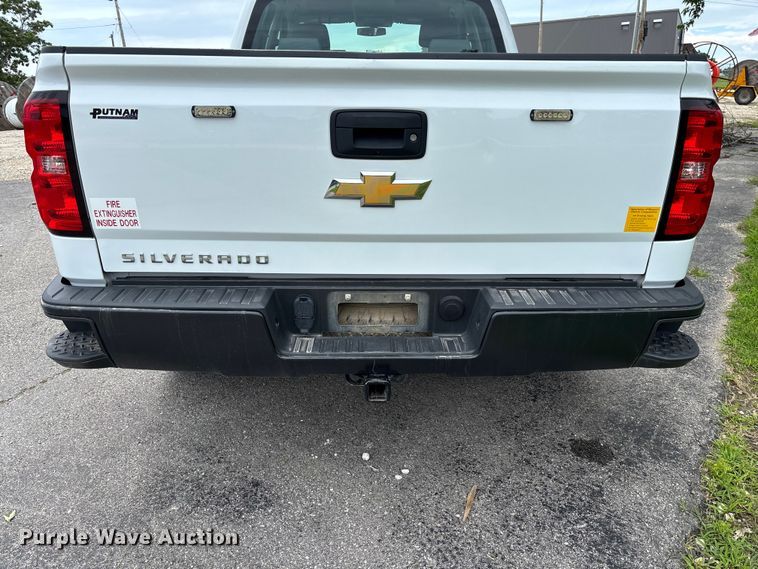 image for item FC1663 2018 Chevrolet Silverado 1500 Ext. Cab pickup truck