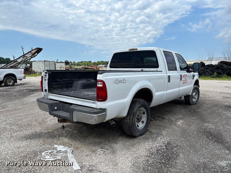 image for item FC1670 2008 Ford F250 Super Duty Crew Cab pickup truck