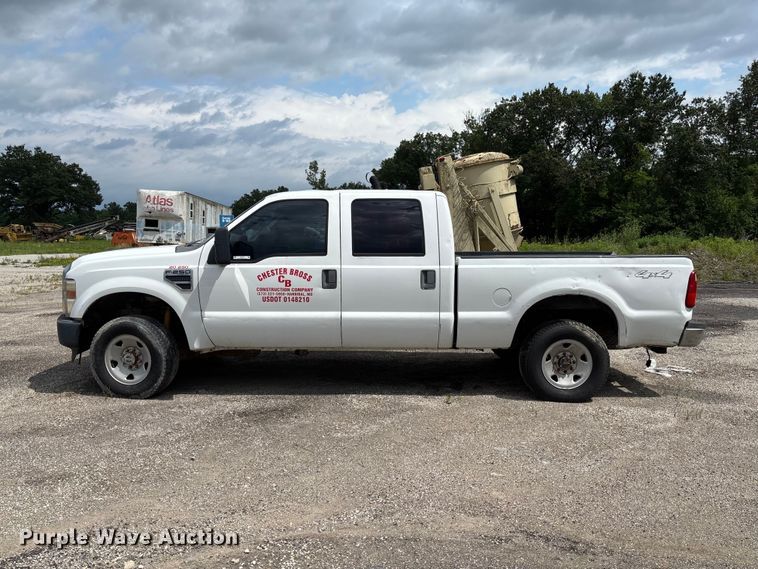 image for item FC1670 2008 Ford F250 Super Duty Crew Cab pickup truck