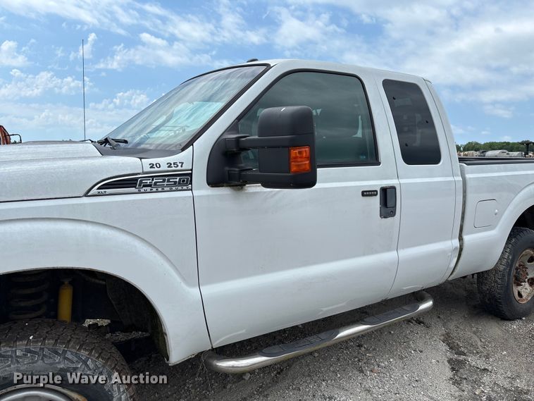 image for item FC1673 2013 Ford F250 Super Duty Ext. Cab pickup truck