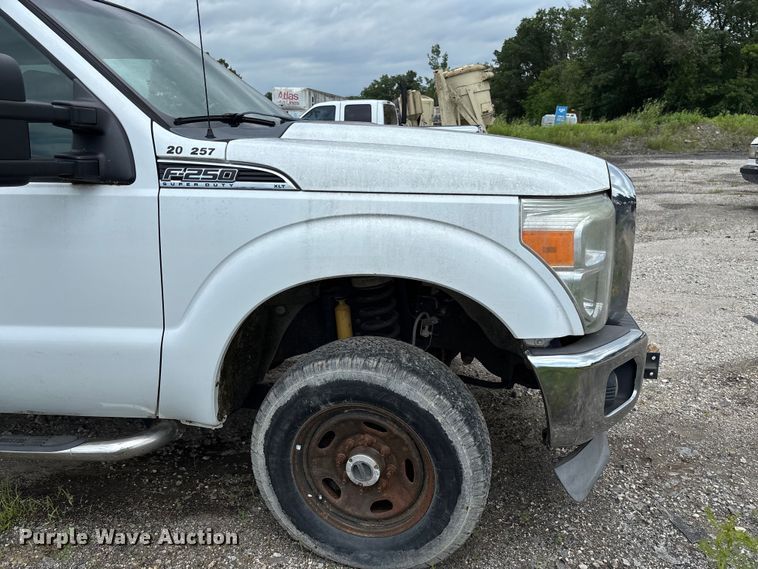 image for item FC1673 2013 Ford F250 Super Duty Ext. Cab pickup truck