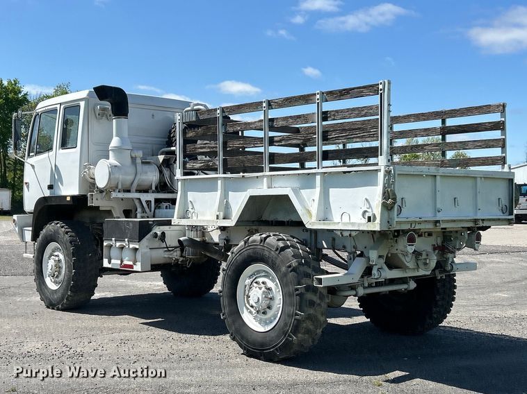 image for item FC2521 1997 Stewart & Stevenson M1078 flatbed truck