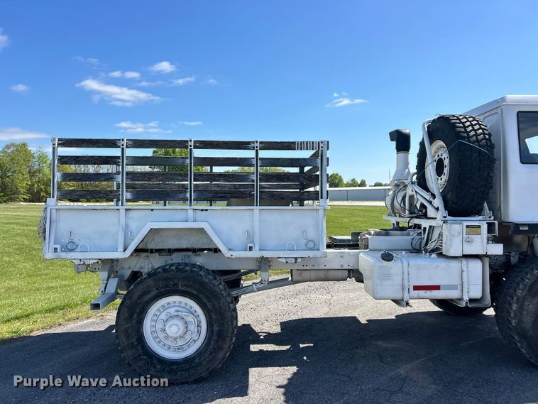image for item FC2521 1997 Stewart & Stevenson M1078 flatbed truck