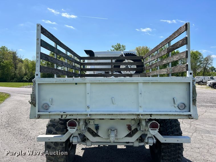 image for item FC2521 1997 Stewart & Stevenson M1078 flatbed truck