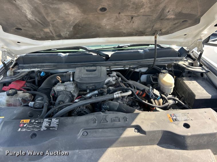 image for item FC2750 2014 Chevrolet Silverado 3500HD Crew Cab flatbed pickup truck