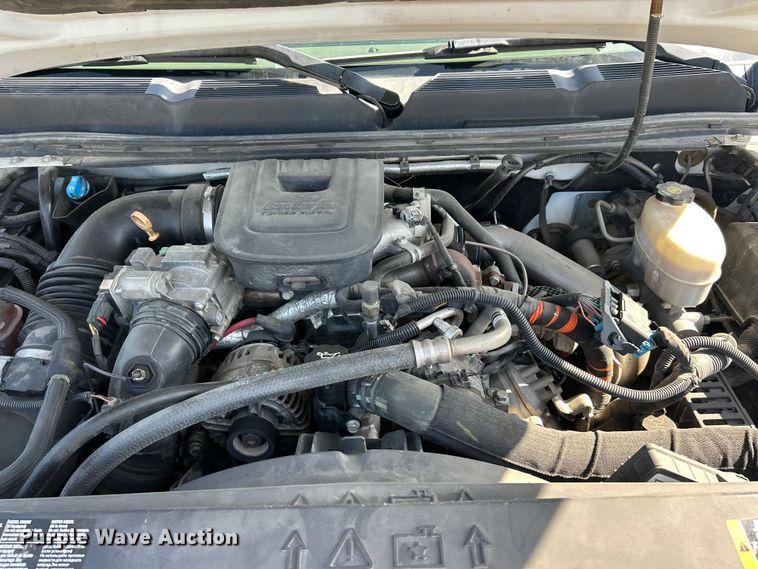 image for item FC2750 2014 Chevrolet Silverado 3500HD Crew Cab flatbed pickup truck