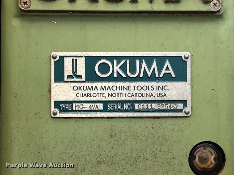 image for item FC2779 Okuma MC-4VA lathe