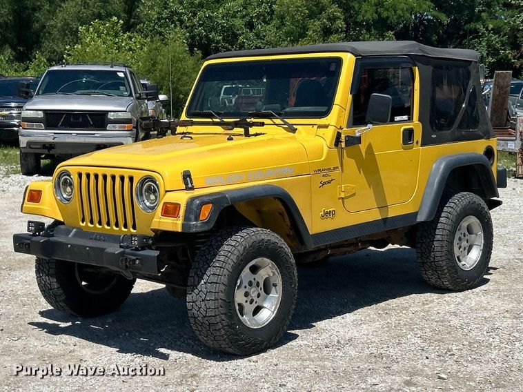 image for item FC2795 2000 Jeep Wrangler Sport SUV