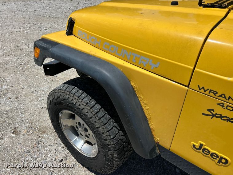 image for item FC2795 2000 Jeep Wrangler Sport SUV