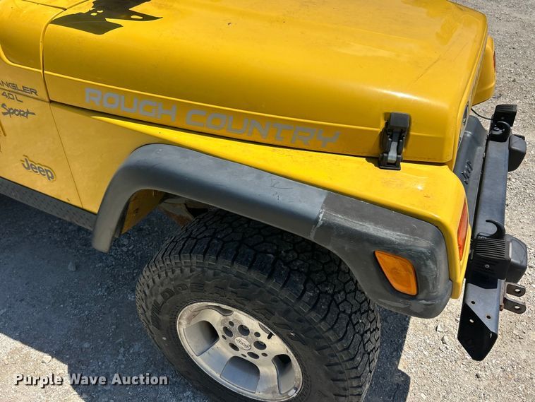 image for item FC2795 2000 Jeep Wrangler Sport SUV