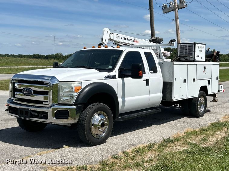 image for item FC2806 2012 Ford F550 XLT Super Duty Ext. Cab utility / service truck