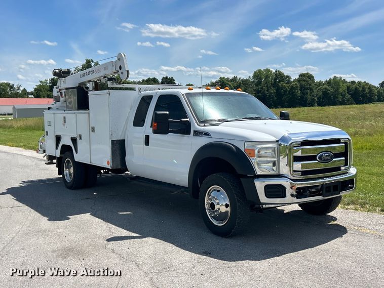 image for item FC2806 2012 Ford F550 XLT Super Duty Ext. Cab utility / service truck