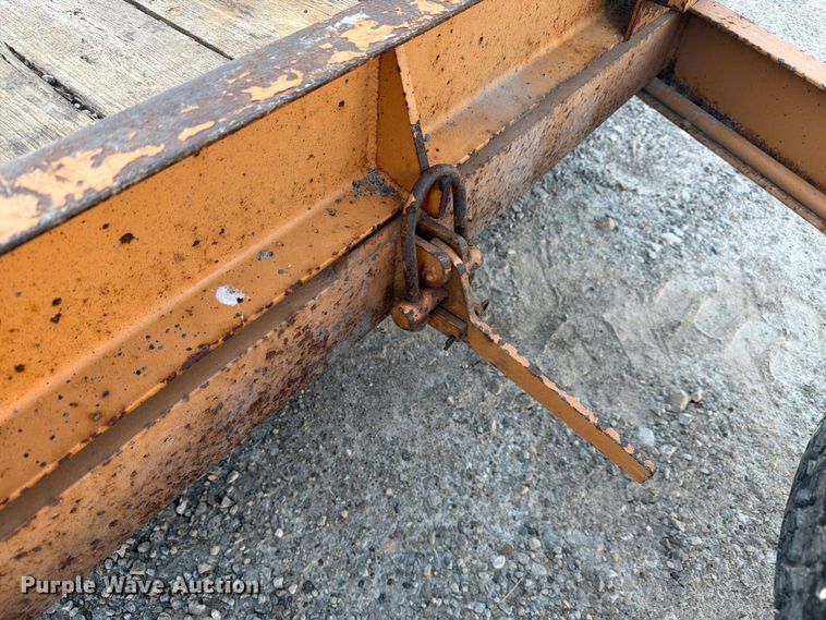 image for item FC3088 2001 Cronkhite Industries tilt deck equipment trailer