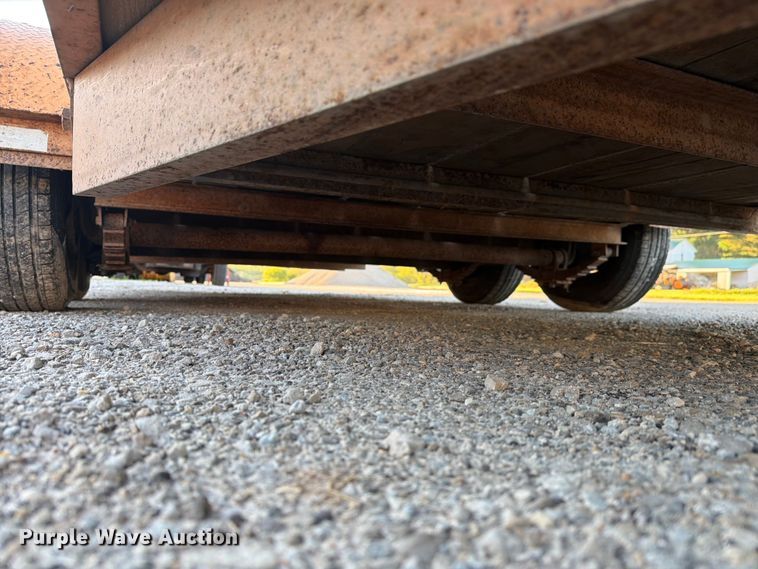 image for item FC3088 2001 Cronkhite Industries tilt deck equipment trailer