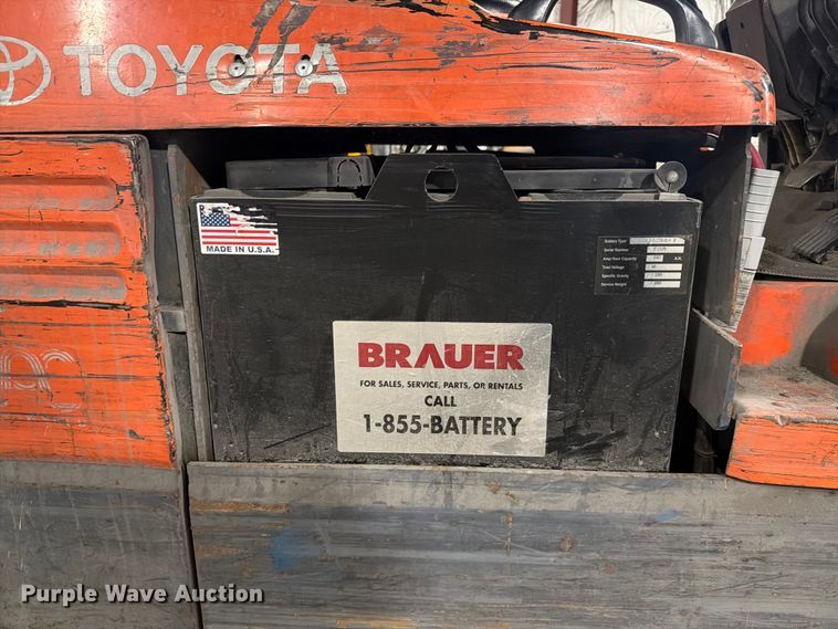 image for item FC3167 Toyota 7FBEU15 forklift