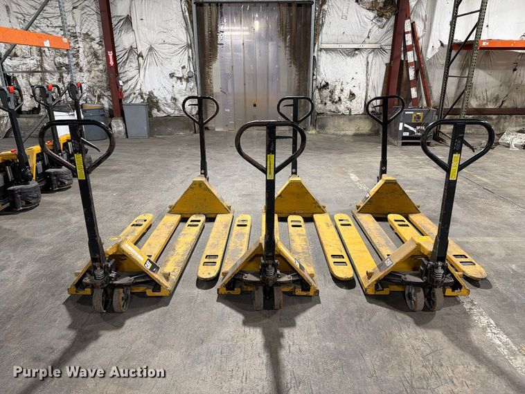image for item FC3174 (6) Caterpillar pallet jacks