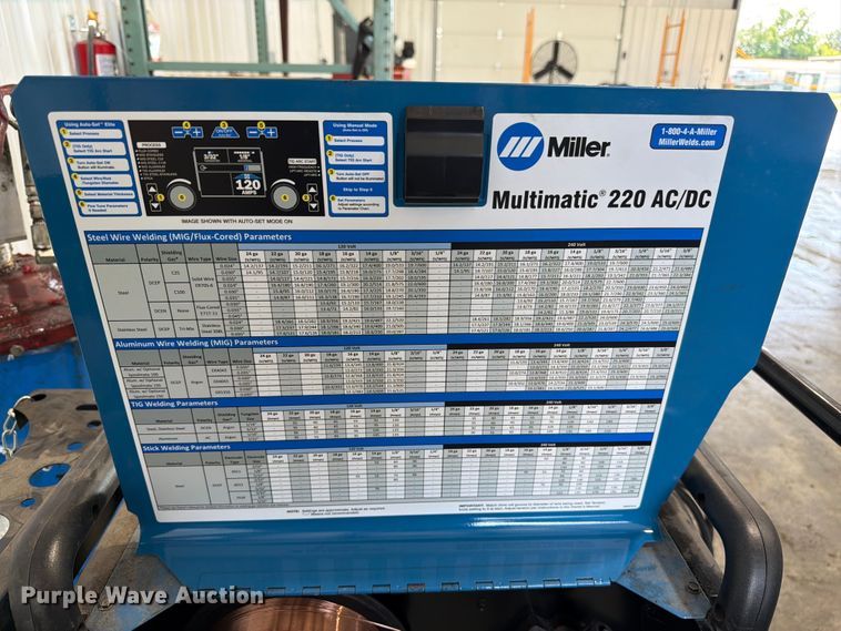 image for item FC3213 Miller Multimatic 220 AC/DC welder/generator