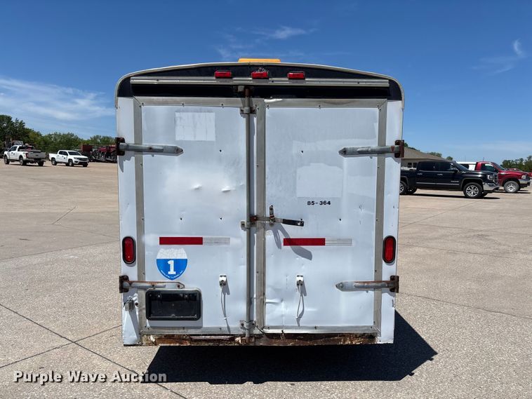 image for item FC5750 2001 Interstate enclosed cargo trailer