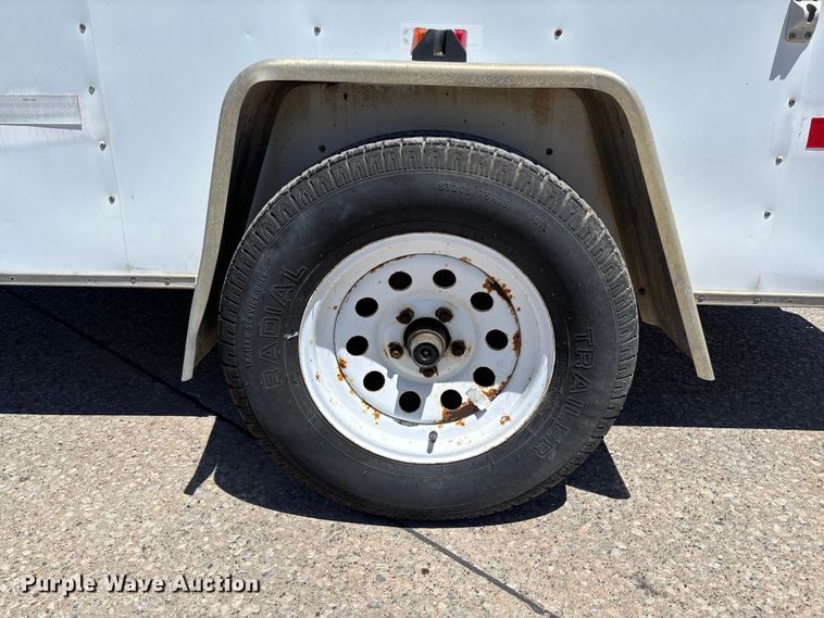 image for item FC5750 2001 Interstate enclosed cargo trailer